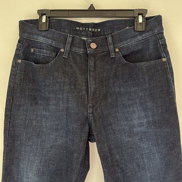 Mott Bow Blue Slim Crosby Jeans W30 L32 - Picture 3 of 14